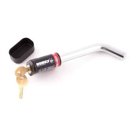 Husky Towing Husky Towing 33160; Locking Bent Hitch Pin; For 3 in Receiver; Chrome 33160